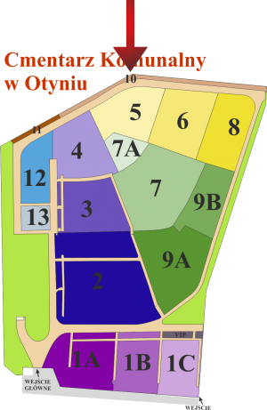 Brak mapy sektorowej