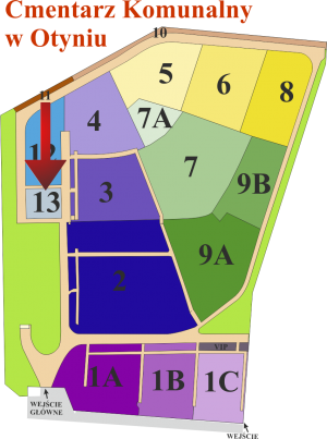 Brak mapy sektorowej