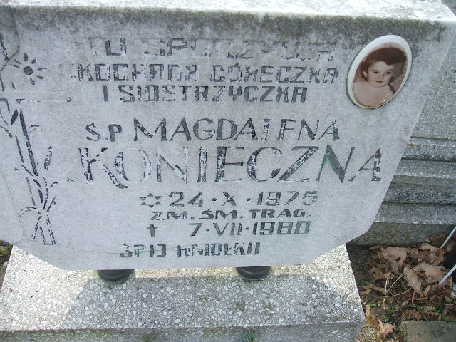 Magdalena Konieczna 1975 Nowa Sól - Grobonet - Wyszukiwarka osób pochowanych