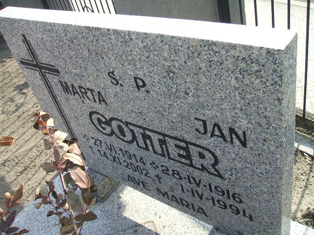 Jan Gotter 1916 Nowa Sól - Grobonet - Wyszukiwarka osób pochowanych