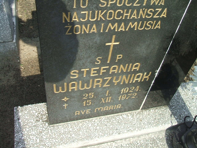 Stefania Wawrzyniak 1924 Nowa Sól - Grobonet - Wyszukiwarka osób pochowanych