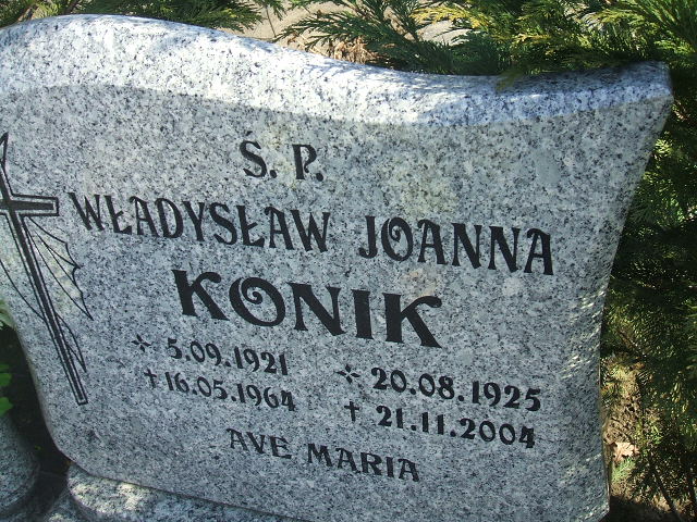 Joanna Konik 1925 Nowa Sól - Grobonet - Wyszukiwarka osób pochowanych