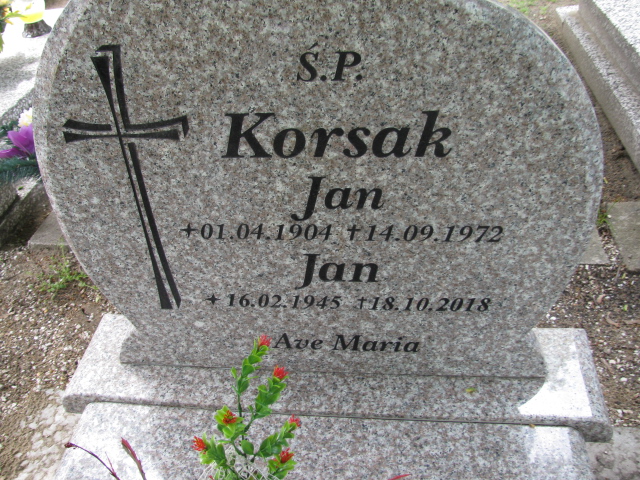 Jan Korsak 1904 Nowa Sól - Grobonet - Wyszukiwarka osób pochowanych