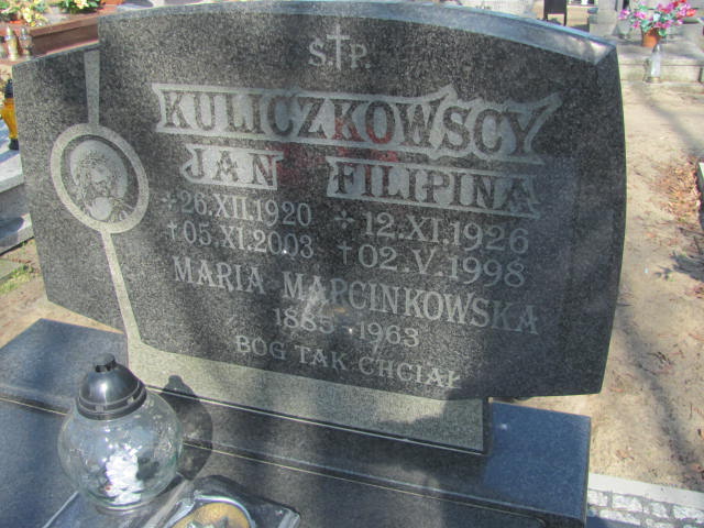 Jan Kuliczkowski 1920 Nowa Sól - Grobonet - Wyszukiwarka osób pochowanych