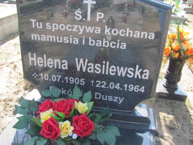 Helena Wasilewska 1905 Nowa Sól - Grobonet - Wyszukiwarka osób pochowanych