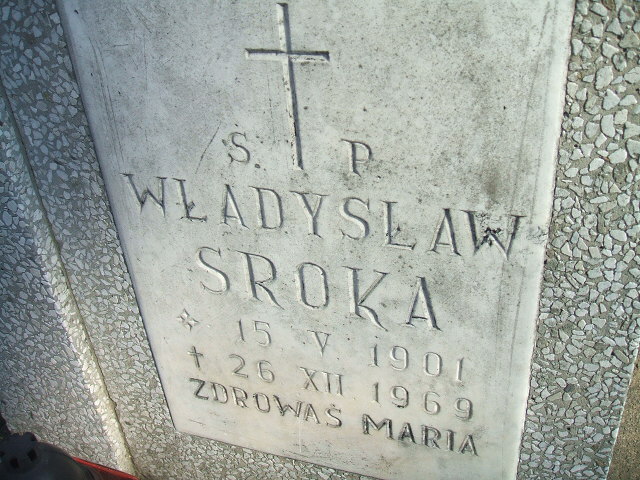 Władysław Sroka 1901 Nowa Sól - Grobonet - Wyszukiwarka osób pochowanych