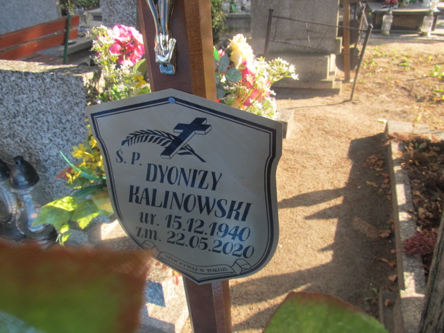 Dyonizy KALINOWSKI 1940 Nowa Sól - Grobonet - Wyszukiwarka osób pochowanych