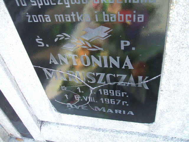 Antonina Maruszczak 1896 Nowa Sól - Grobonet - Wyszukiwarka osób pochowanych