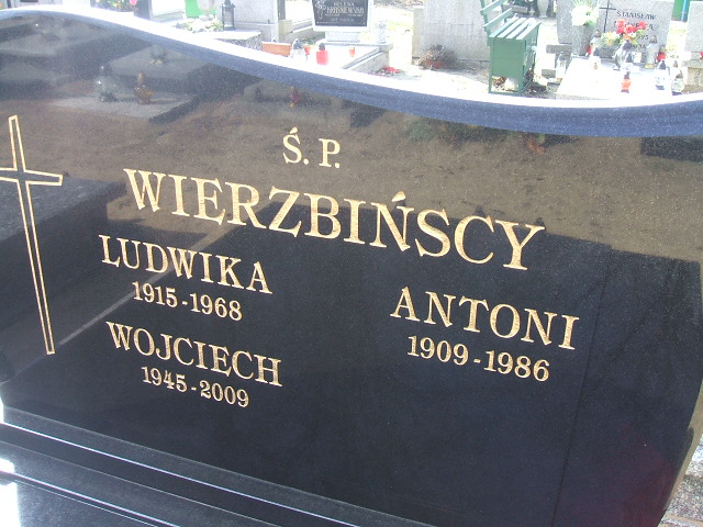 Antoni Wierzbiński 1909 Nowa Sól - Grobonet - Wyszukiwarka osób pochowanych