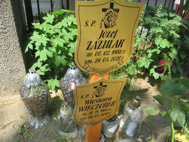 Grób JÓZEF ZAZULAK