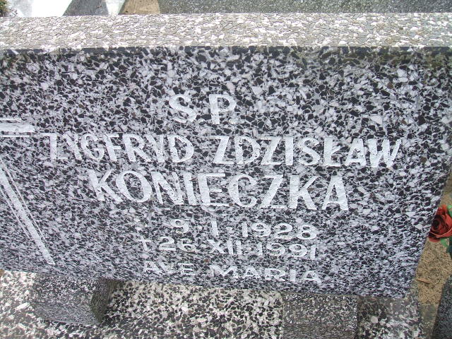 Zygfryd Zdzisław Konieczka 1928 Nowa Sól - Grobonet - Wyszukiwarka osób pochowanych