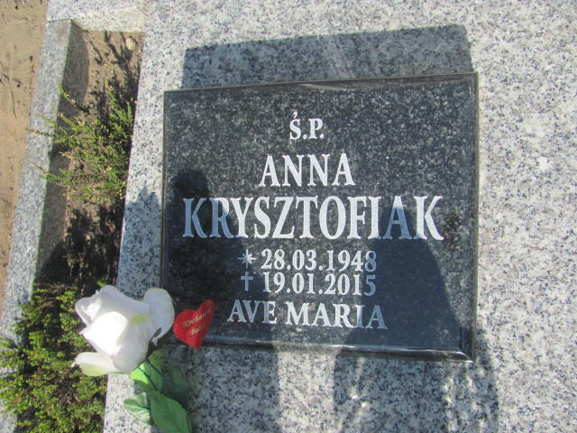 Leon Krysztofiak 1918 Nowa Sól - Grobonet - Wyszukiwarka osób pochowanych