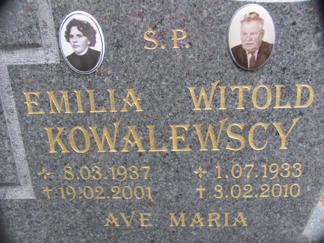 Witold Kowalewski 1933 Nowa Sól - Grobonet - Wyszukiwarka osób pochowanych