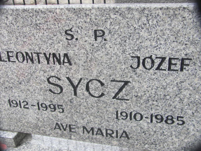 Leontyna Sycz 1912 Nowa Sól - Grobonet - Wyszukiwarka osób pochowanych