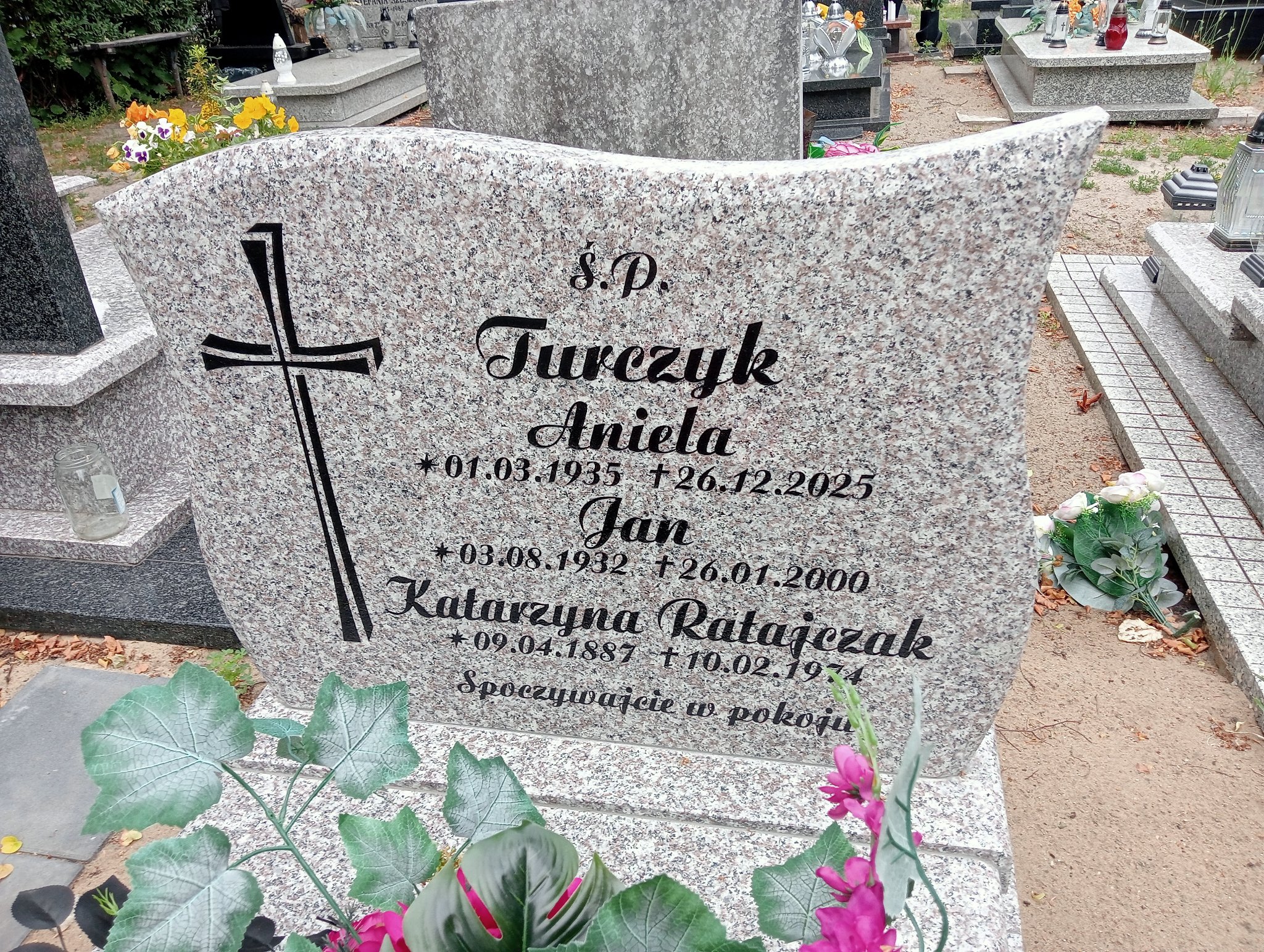Aniela TURCZYK 1935 Nowa Sól - Grobonet - Wyszukiwarka osób pochowanych