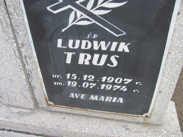 Ludwik Trus 1907 Nowa Sól - Grobonet - Wyszukiwarka osób pochowanych