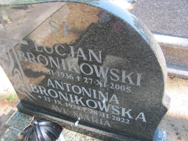 Łucjan Bronikowski 1936 Nowa Sól - Grobonet - Wyszukiwarka osób pochowanych