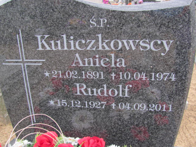Rudolf Kuliczkowski 1927 Nowa Sól - Grobonet - Wyszukiwarka osób pochowanych