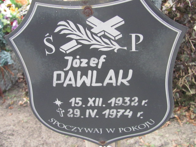 Józef Pawlak 1932 Nowa Sól - Grobonet - Wyszukiwarka osób pochowanych