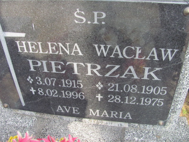 Wacław Pietrzak 1905 Nowa Sól - Grobonet - Wyszukiwarka osób pochowanych