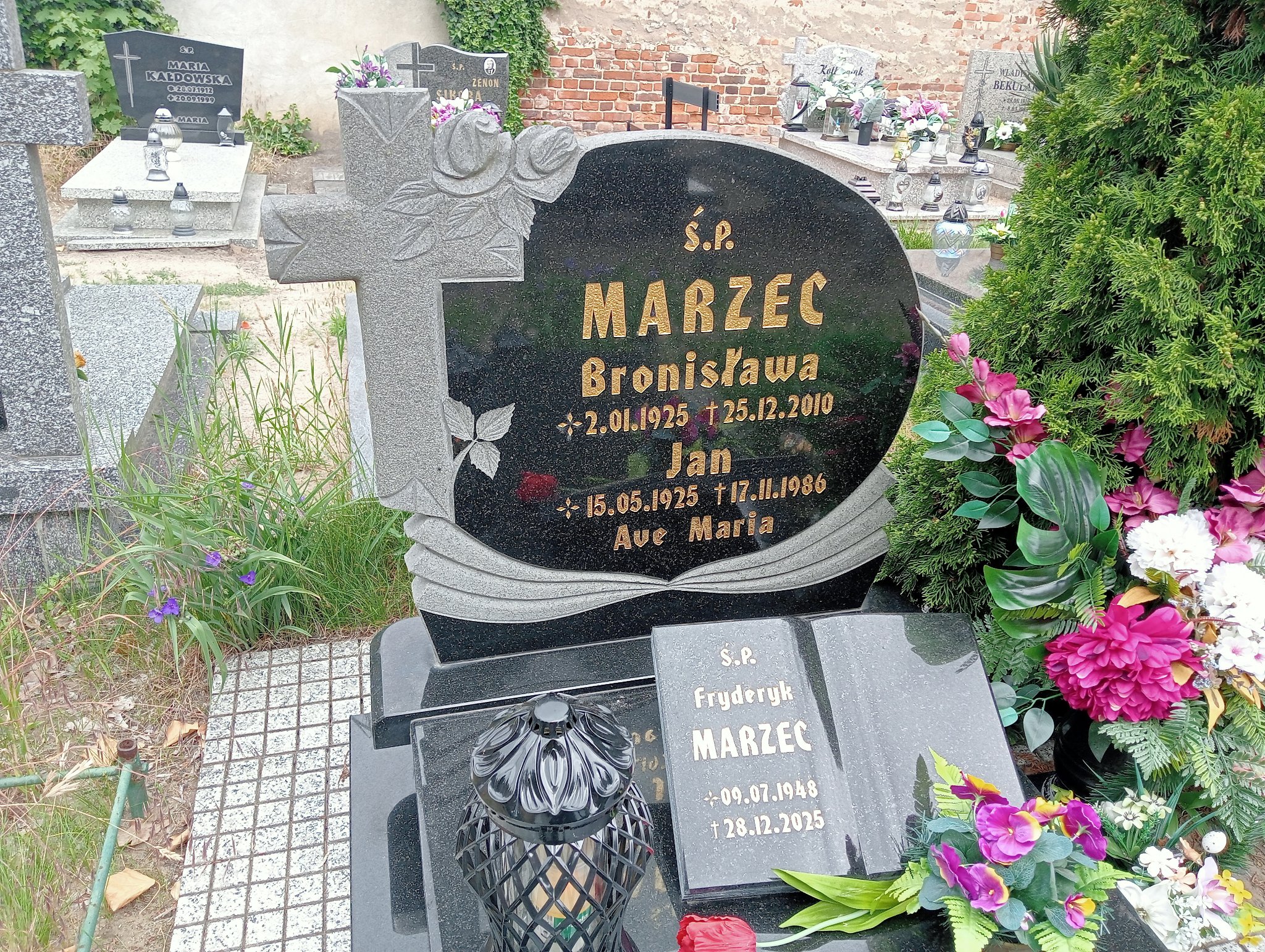 Fryderyk MARZEC 1948 Nowa Sól - Grobonet - Wyszukiwarka osób pochowanych
