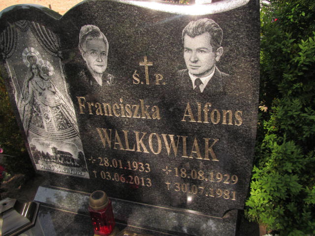 Alfons Walkowiak 1929 Nowa Sól - Grobonet - Wyszukiwarka osób pochowanych