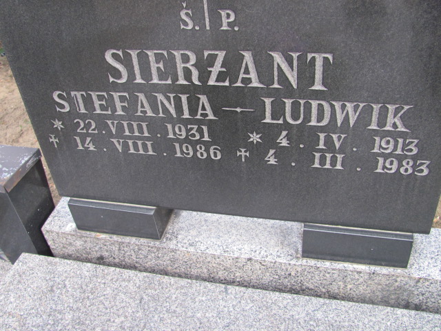 Ludwik Sierżant 1913 Nowa Sól - Grobonet - Wyszukiwarka osób pochowanych