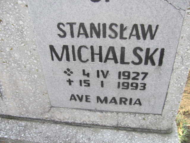 Stanisław Michalski 1927 Nowa Sól - Grobonet - Wyszukiwarka osób pochowanych