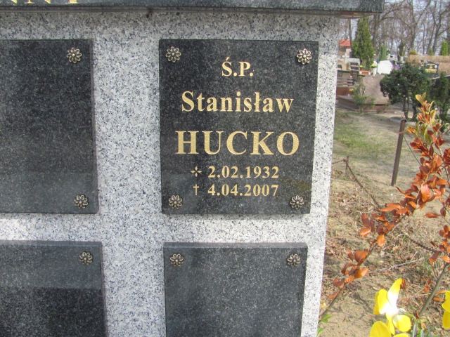 Stanisław Hucko 1932 Nowa Sól - Grobonet - Wyszukiwarka osób pochowanych