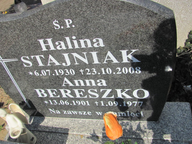 Krystyna Bereszko  1930 Nowa Sól - Grobonet - Wyszukiwarka osób pochowanych