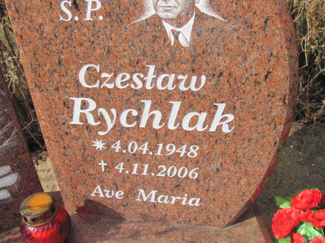 Czesław Rychlak 1948 Nowa Sól - Grobonet - Wyszukiwarka osób pochowanych