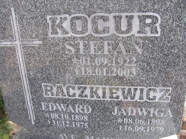 Stefan Kocur 1922 Nowa Sól - Grobonet - Wyszukiwarka osób pochowanych