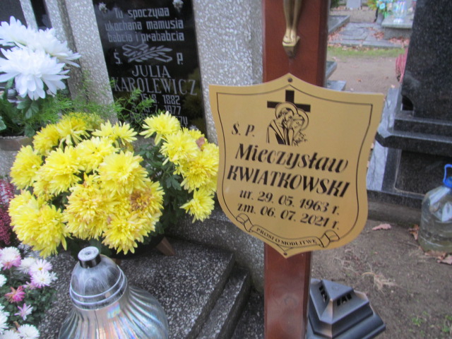 Mieczysław KWIATKOWSKI 1963 Nowa Sól - Grobonet - Wyszukiwarka osób pochowanych