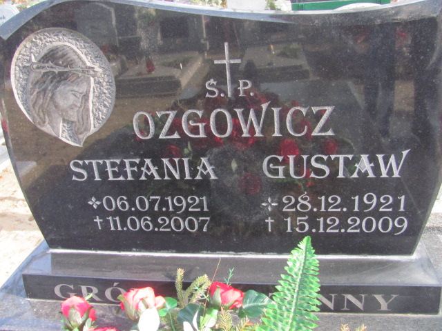 Gustaw Ozgowicz 1921 Nowa Sól - Grobonet - Wyszukiwarka osób pochowanych
