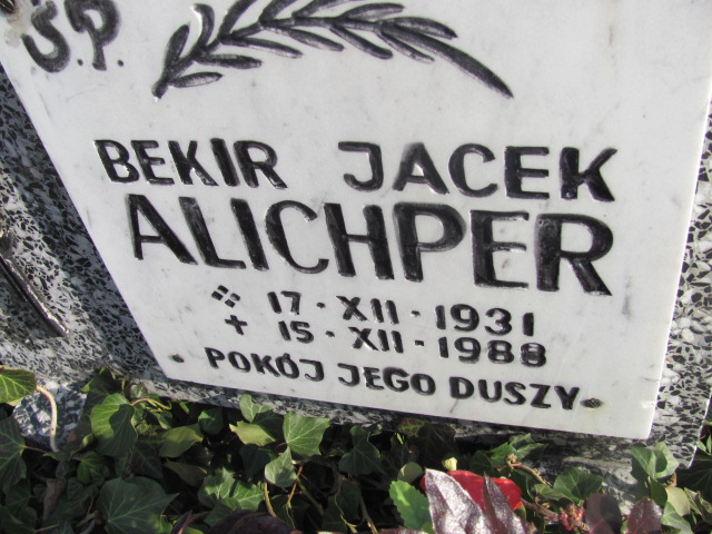 Bekir Jacek Alichper 1931 Nowa Sól - Grobonet - Wyszukiwarka osób pochowanych