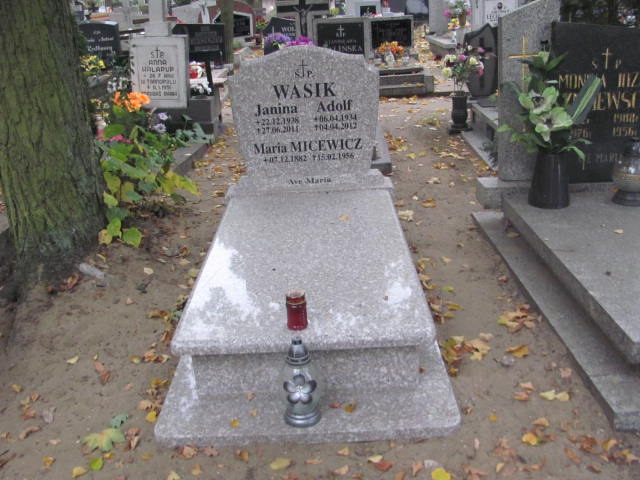 Adolf Wasik 1934 Nowa Sól - Grobonet - Wyszukiwarka osób pochowanych