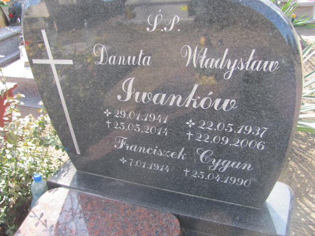 Franciszka Iwanków 1941 Nowa Sól - Grobonet - Wyszukiwarka osób pochowanych