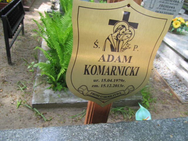 Adam Komarnicki  1979 Nowa Sól - Grobonet - Wyszukiwarka osób pochowanych