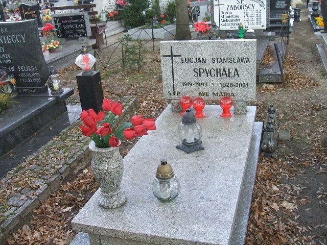 Grób Stanisława Spychała