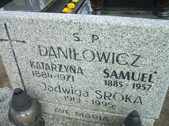 Katarzyna Daniłowicz 1884 Nowa Sól - Grobonet - Wyszukiwarka osób pochowanych