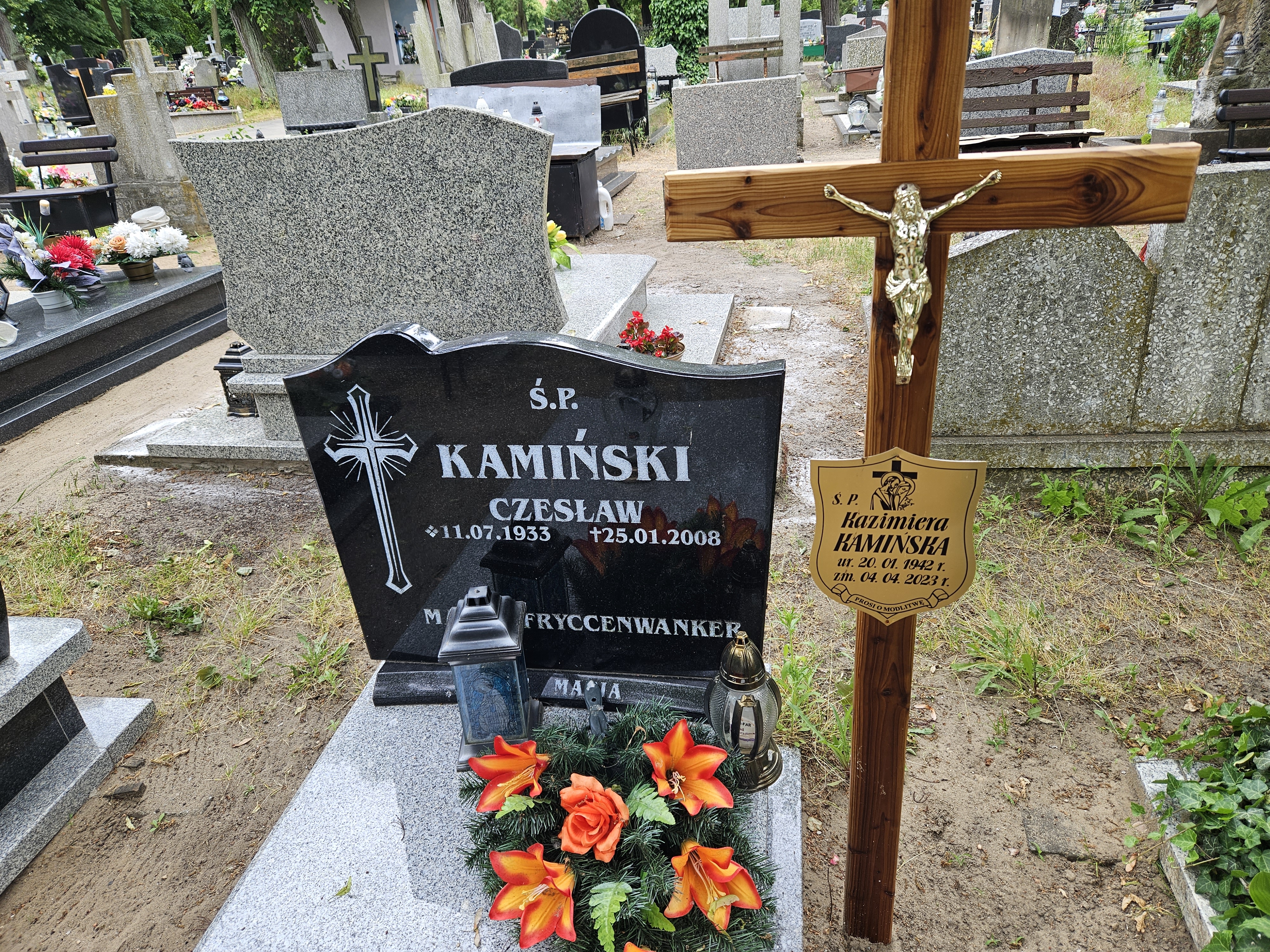 Kazimiera Kamińska 1942 Nowa Sól - Grobonet - Wyszukiwarka osób pochowanych