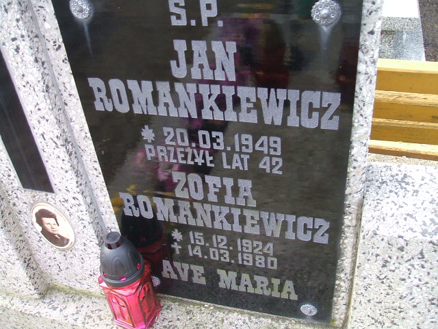 Zofia Romankiewicz 1924 Nowa Sól - Grobonet - Wyszukiwarka osób pochowanych