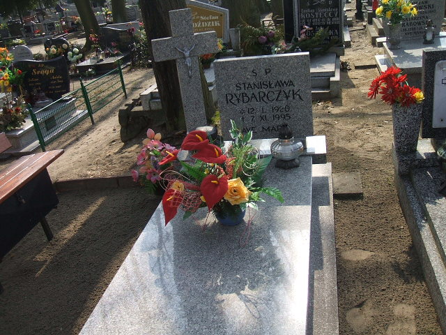 Grób Stanisława Rybarczyk