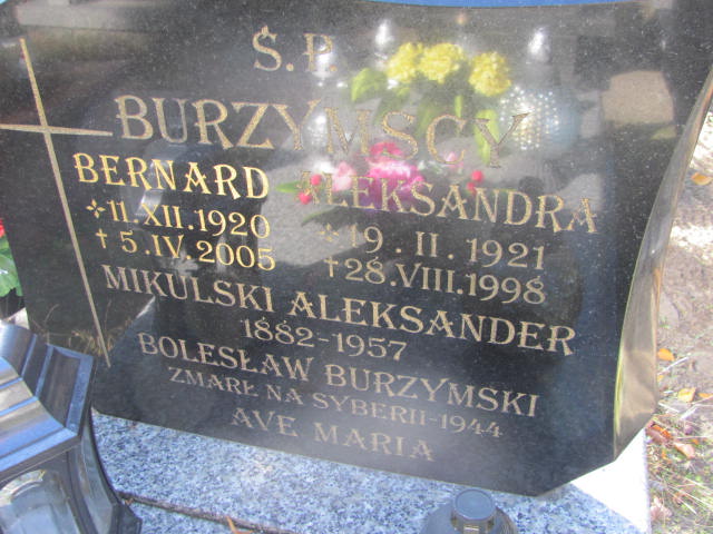 Aleksander Mikulski 1882 Nowa Sól - Grobonet - Wyszukiwarka osób pochowanych