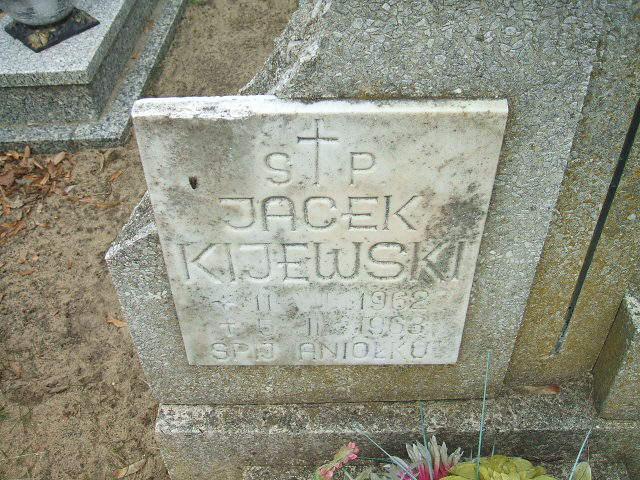 Jacek Kijewski 1962 Nowa Sól - Grobonet - Wyszukiwarka osób pochowanych