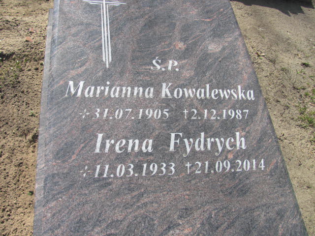 Irena Fydrych  1933 Nowa Sól - Grobonet - Wyszukiwarka osób pochowanych