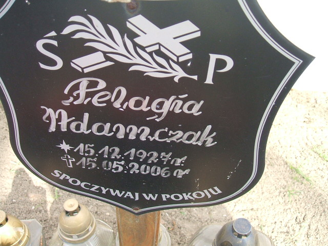Pelagia Adamczak 1927 Nowa Sól - Grobonet - Wyszukiwarka osób pochowanych