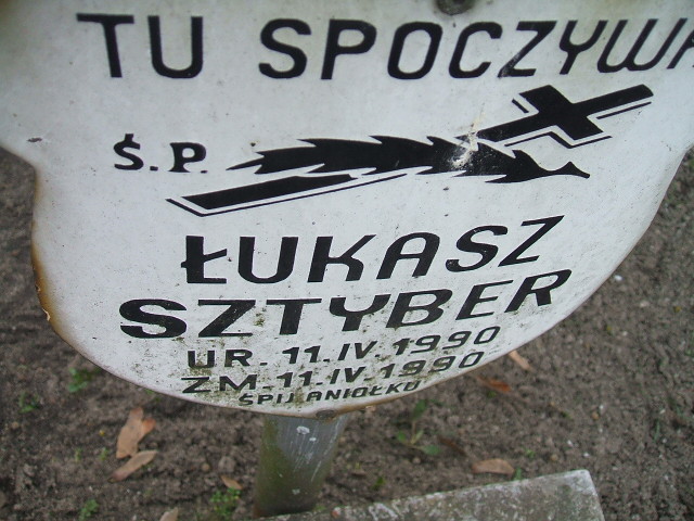 Łukasz Sztyber 1990 Nowa Sól - Grobonet - Wyszukiwarka osób pochowanych