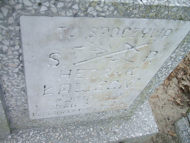 Henryk Ławecki 1965 Nowa Sól - Grobonet - Wyszukiwarka osób pochowanych