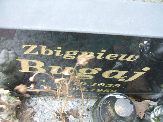 Zbigniew Bugaj 1958 Nowa Sól - Grobonet - Wyszukiwarka osób pochowanych